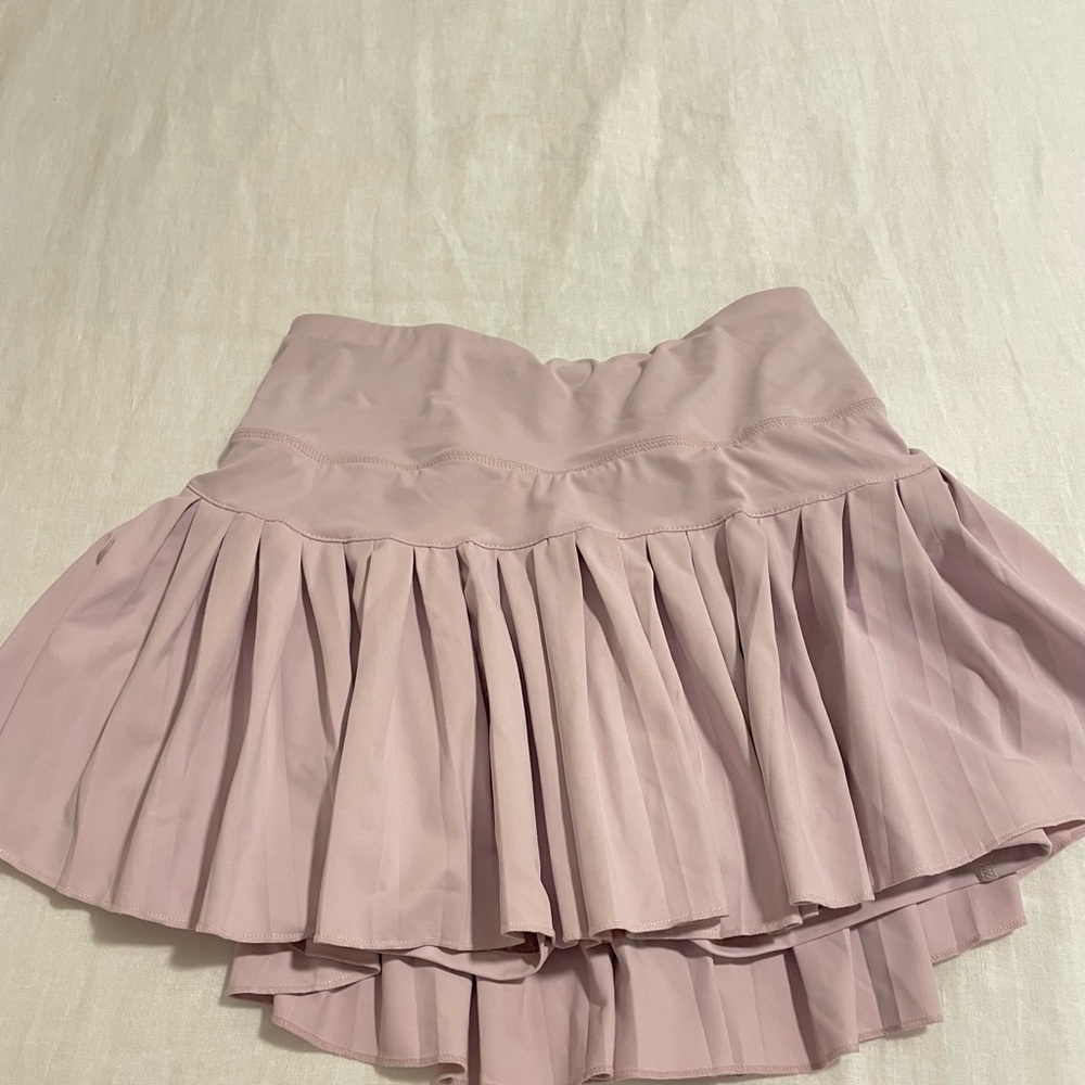 Gold Hinge skirt light pink